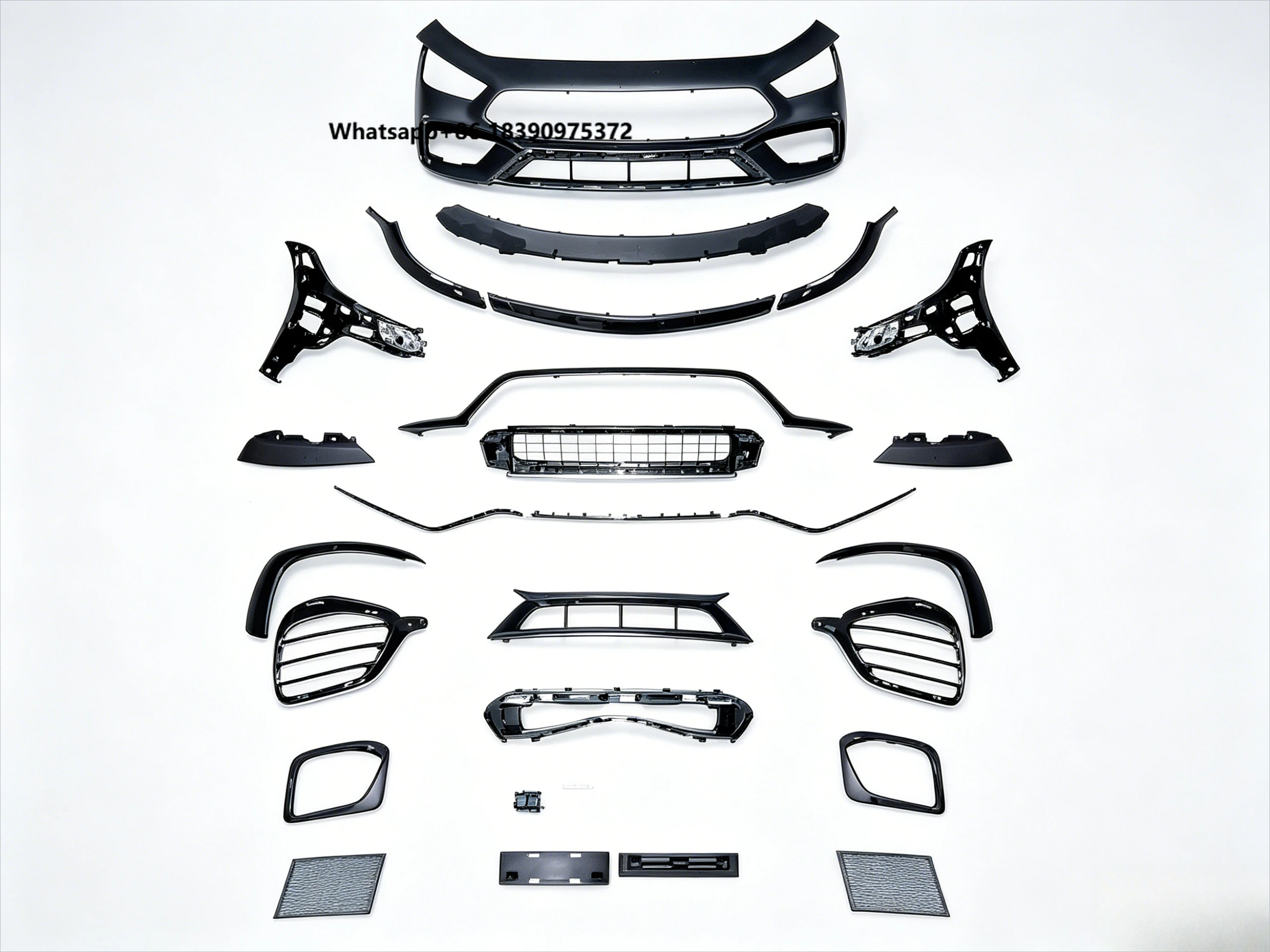 Auto Refitting Complete Body Parts for GT 4Doors 18+ Upgrade GT63S Style Bumper Kit