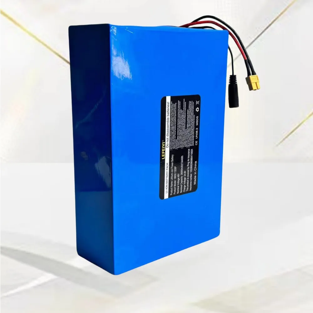 48V28000mAh 2000W Harley Citycoco electric scooter battery built-in 50A BMS 48V 28ah 13s8p lithium battery pack