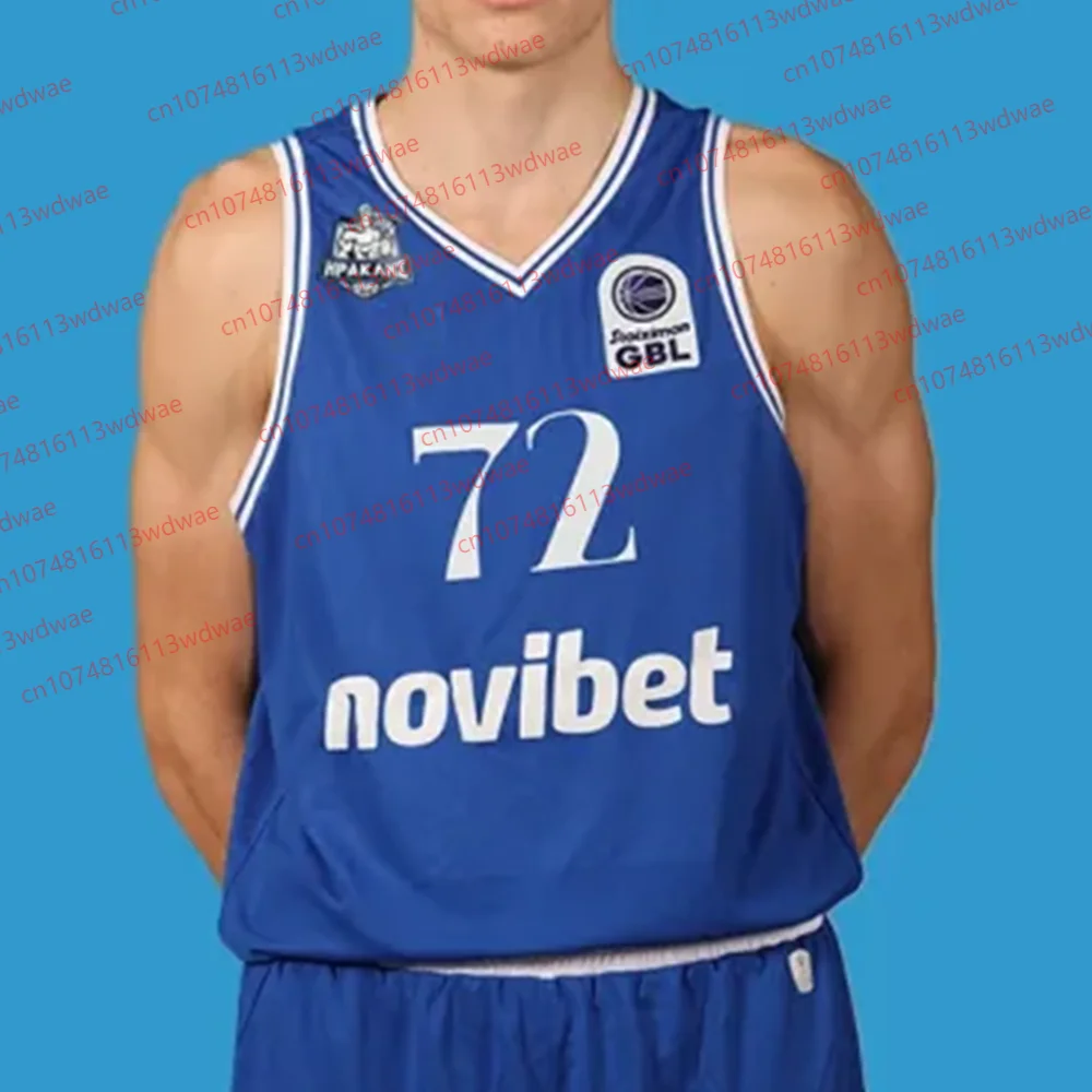 2025 قميص كرة السلة اليونانية سريعة الجفاف طقم جيرسي رياضي وهيراكيز قميص كرة السلة РАТ-ΦОПВМ্যান ТСТН 17 كرة السلة جيرسي #3