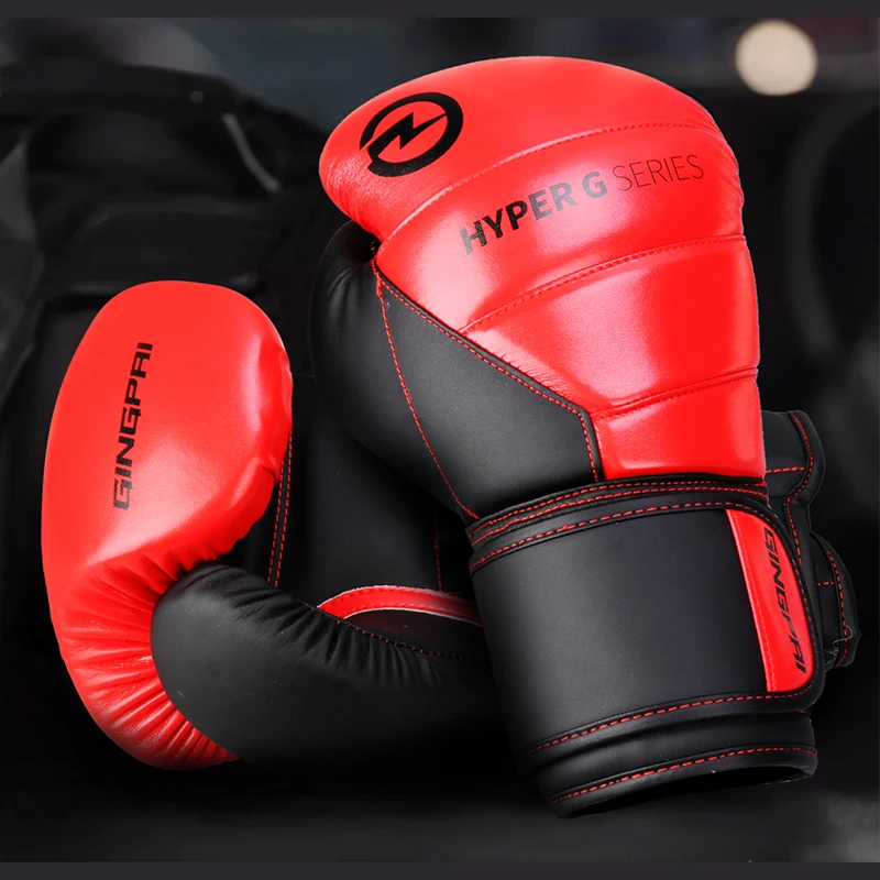 6-14oz Men Women Kids PU Kick Boxing Gloves Karate Muay Thai Free Fight MMA Training Adults Sparring Equipment Guantes De Boxeo