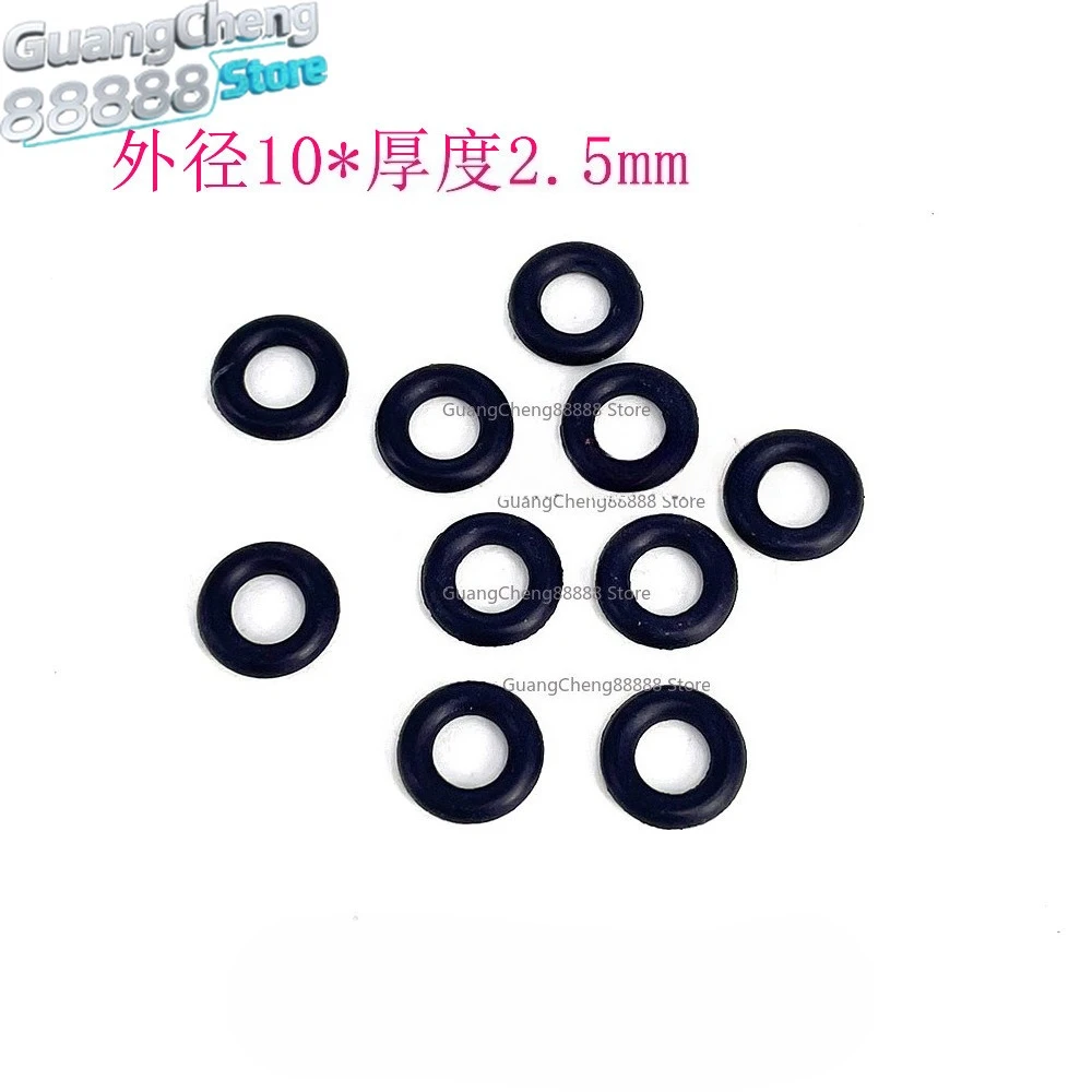 ملحقات آلة اللكم لـ Jinma Baoma رأس دوار توقف المياه حلقة لإحكام الإغلاق من النايلون على شكل حرف O القطر الخارجي 10*25