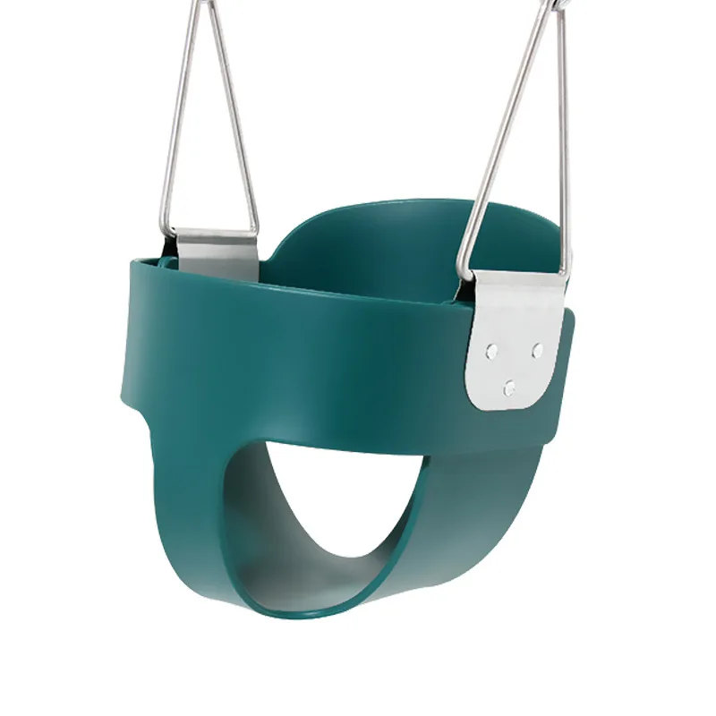 Swing Set Stuff Highback Full Bucket Swing Outdoor Indoor Children's EVA Swing Chair 1.68m Chain Baby Seat Infant Swing