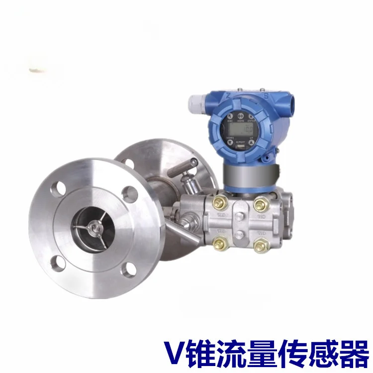 

V-cone flow sensor, gas, vapor, liquid measurement, display instant