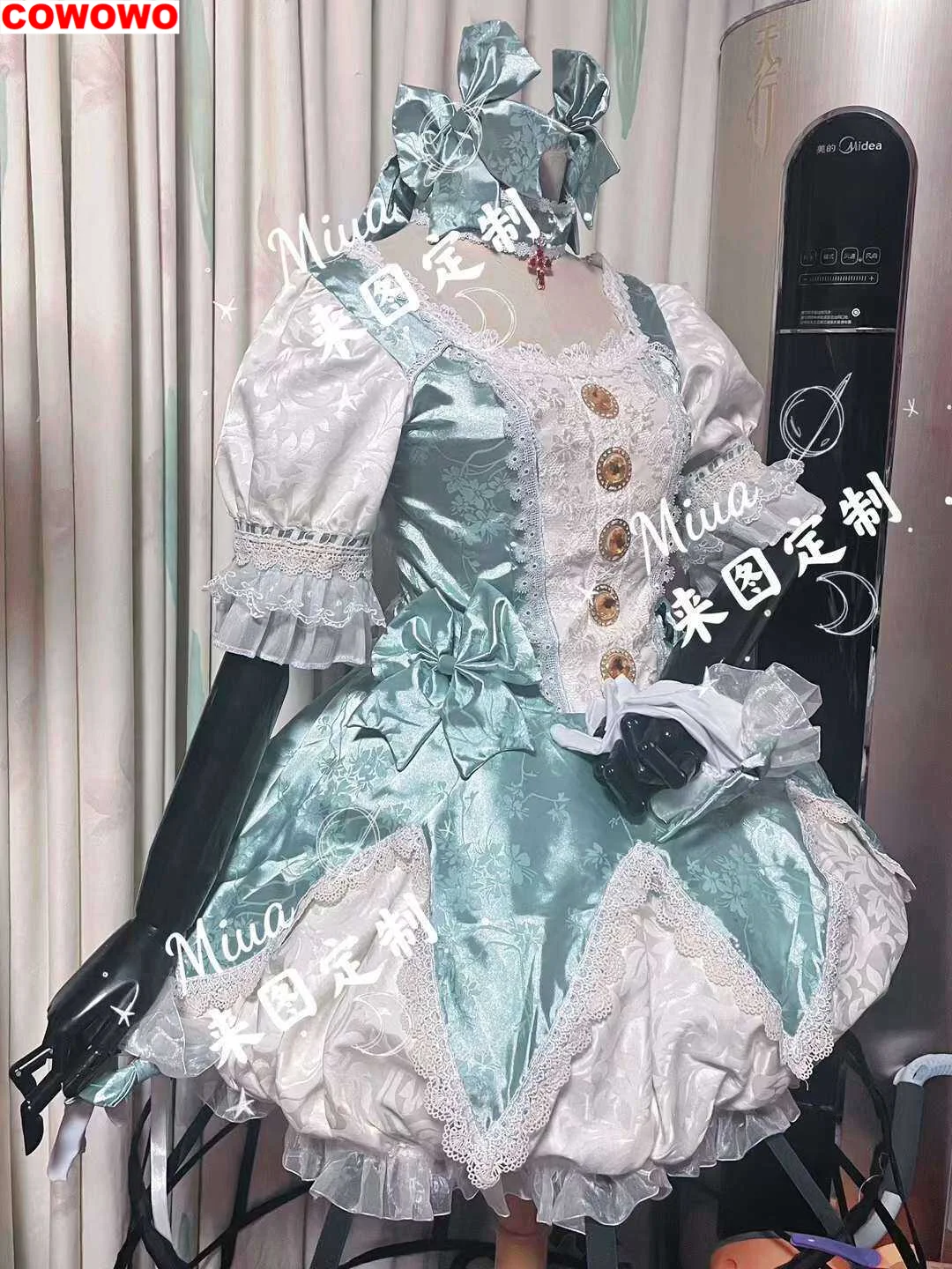 COWOWO Needy Girl Overdose Kangel Dress Cosplay Costume Cos Game Anime Party Uniform Hallowen Play Role Clothes Clothing