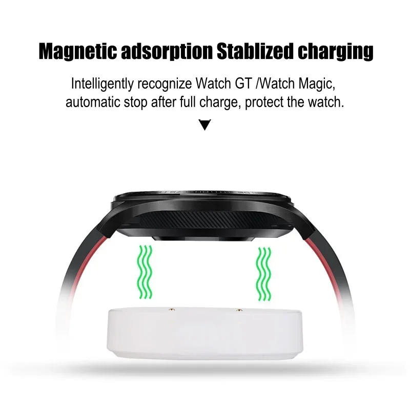 Magnetic Charger Type-C to USB Charging for Huawei Watch GT1, GT 2e, GT2, Honor Watch Magic 2, Dream, GS Pro Smart Charging Base view 4