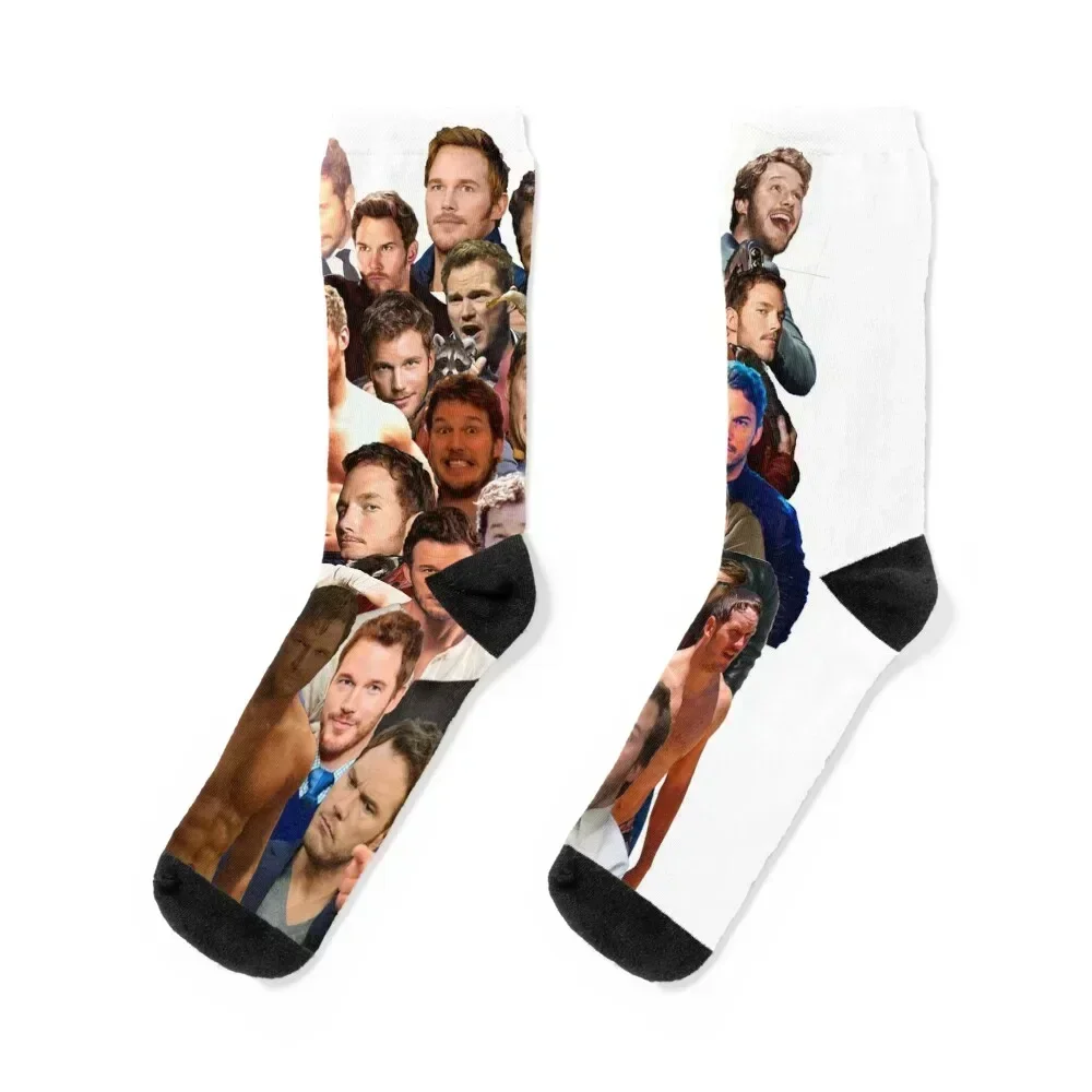 

Chris Pratt Paparazzi Socks hockey man loose sheer Girl'S Socks Men's