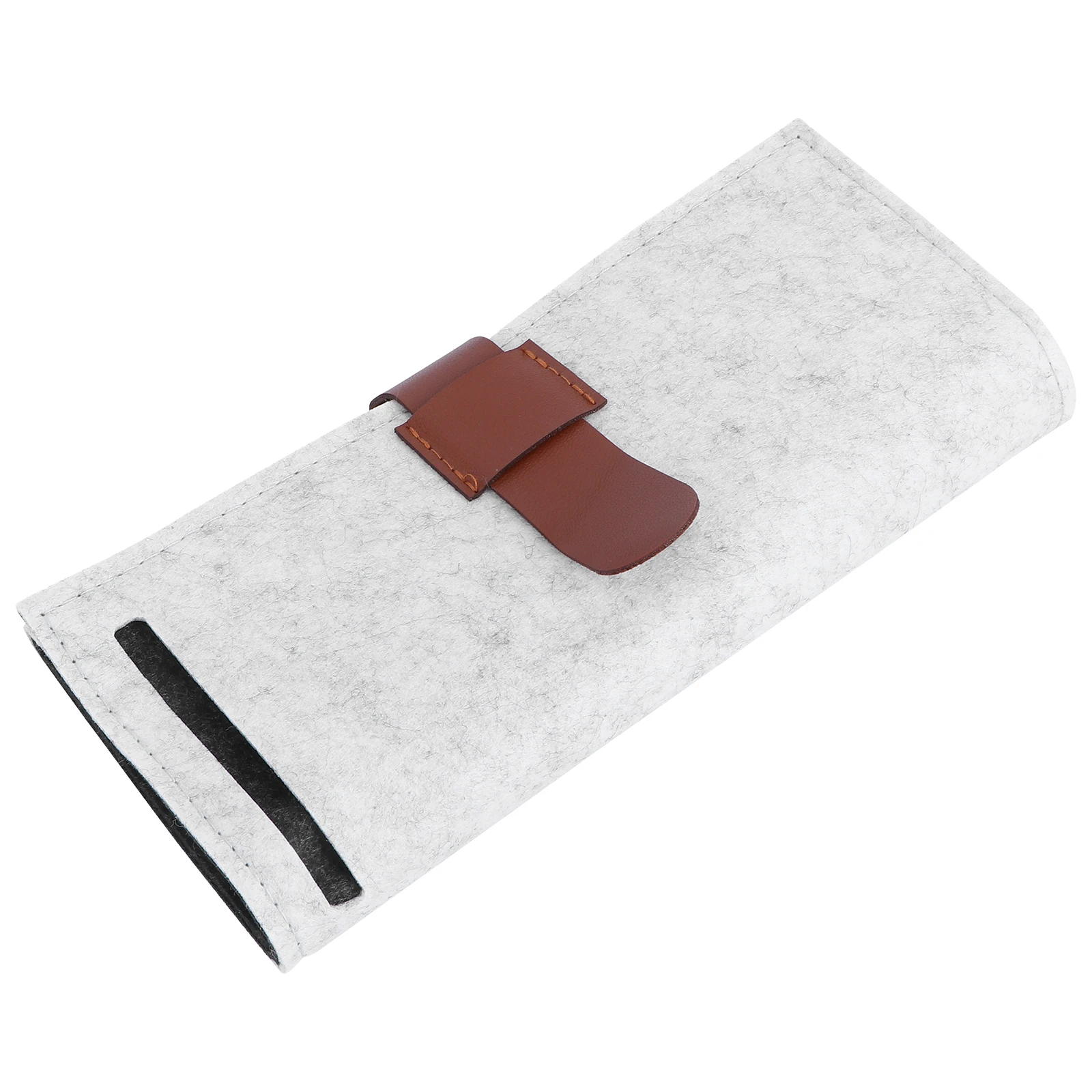 

1pc Jewelry Storage Bag Felt Material Portable Pouch Packing Travel Necklace Earrings Ring Organizer Home Gift Box