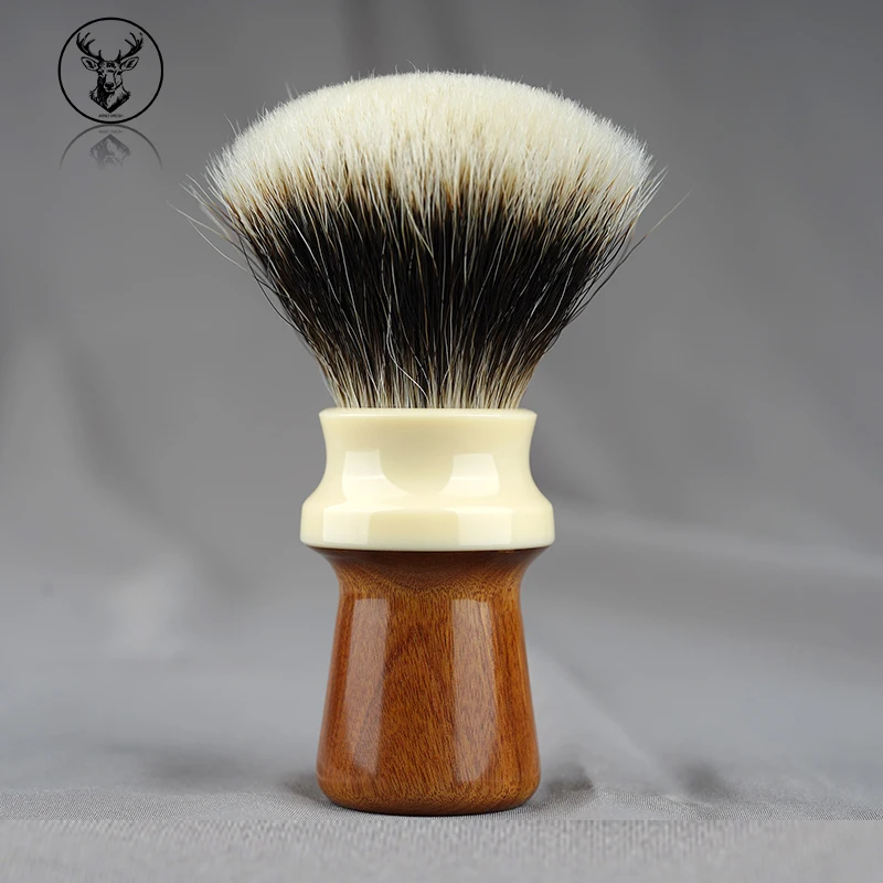 ARNO- Tomahawk Kampf Axt Acryl Spleißen Wüste Eisen Holz Rasierpinsel Griff