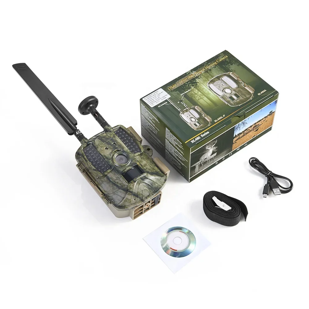Scout Guard Videogioco Caccia Macchina fotografica 4G Trail Camera 1080P Foto Trappole Visione notturna FTP/MMS/SMTP/GSM/LTE Wildlife 4g Camera