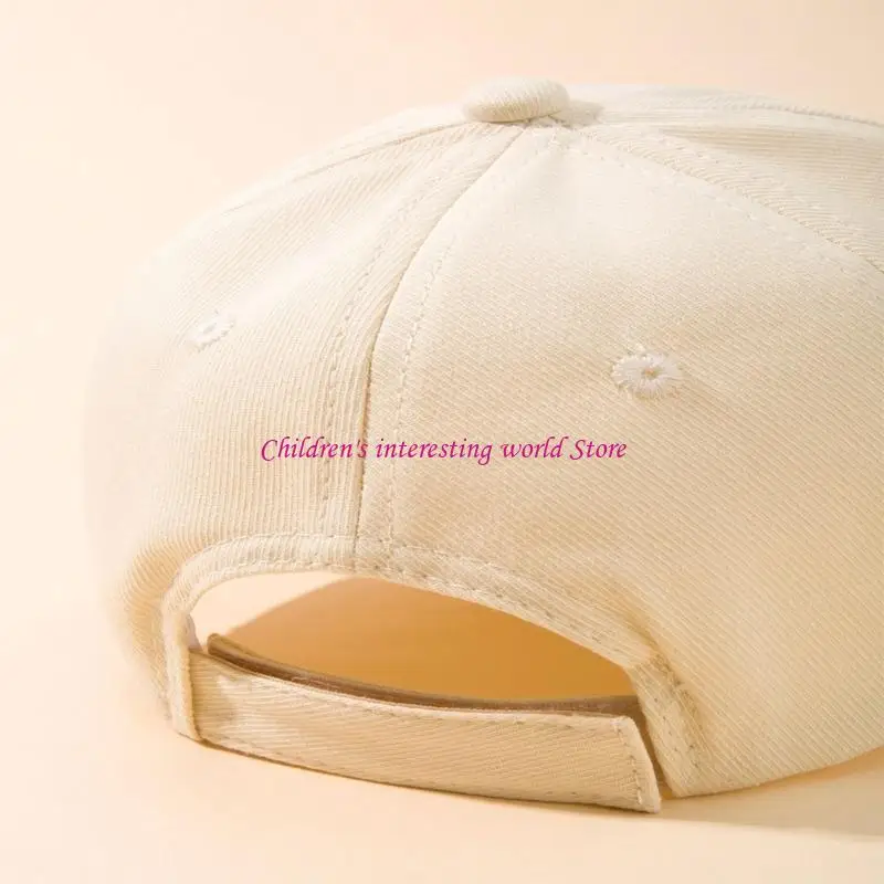 

Spring Summer Baby Baseball Cotton Kid Boys Girl Sun Hat Cartoon Bear Print 425F