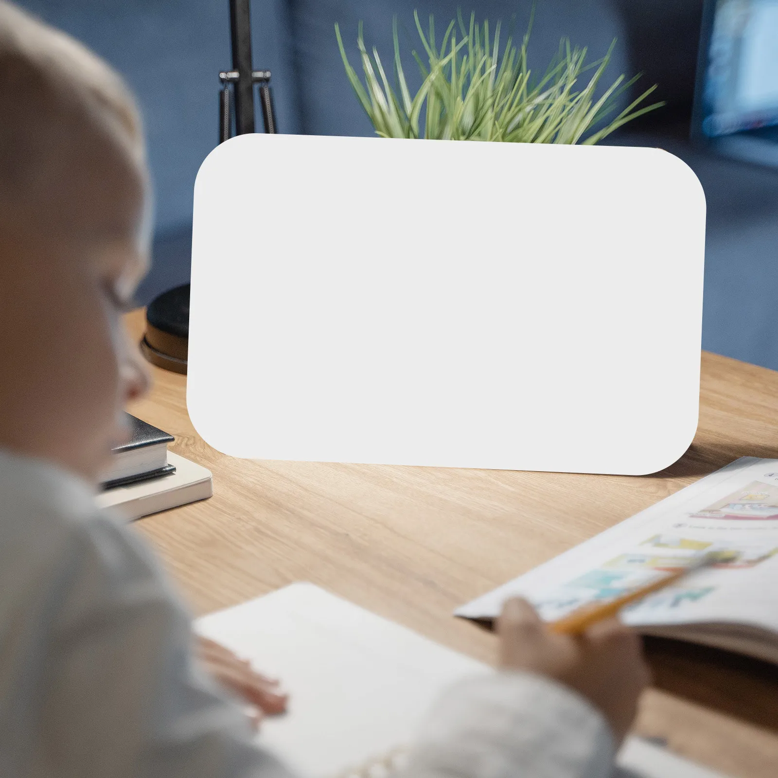 

3Pcs Erasable Whiteboard Sturdy Wear-Resistant Surface Portable Drawing Board for Kids Adults Office Use Small Dry Erase Notepad