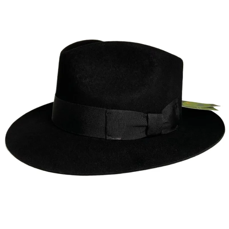 

Винтажные шляпы-федоры, элегантная джентльменская джазовая кепка, гангстерская шляпа-трилби в британском стиле, свадебная официальная церковная кепка сомбреро