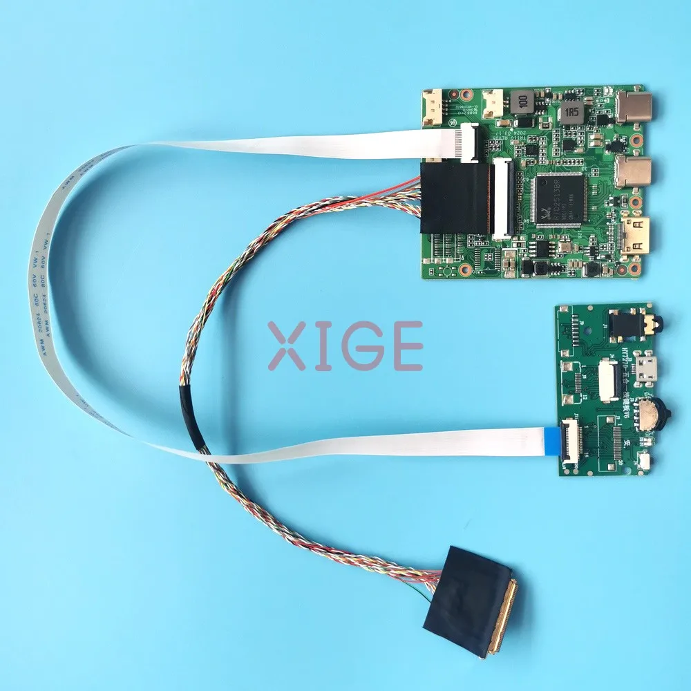 

Комплект «сделай сам» для LP140WH2-TLA1/TLE2/TLF1/TLS1 USB-C Mini-HDMI TYPE-C 14 "1366x768, 40-контактный LVDS, плата контроллера экрана ноутбука