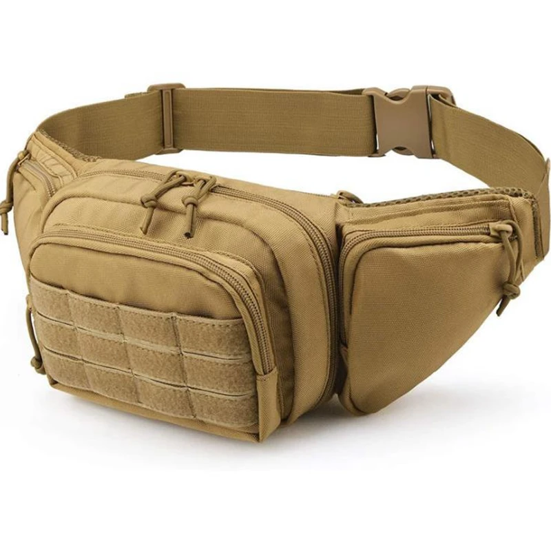 Tactical Gun Case Concealed Pistol Pouch Carry Waist Bag Fanny Pack Portable Handgun Holster Soft Pistol Cases