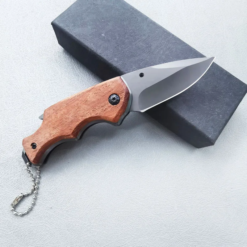 EDC cuchillo plegable para acampar para hombres, supervivencia de autodefensa portátil, multiherramienta de acero, bolsillo al aire libre, cuchillos