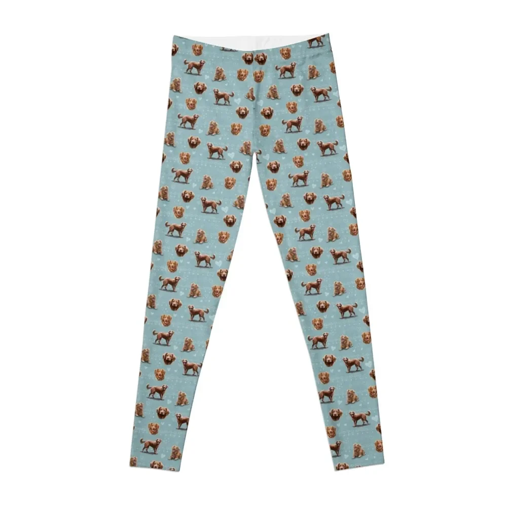 

The Nova Scotia Duck Tolling Retriever Dog Leggings sports for gym harem pants gym womans jogging pants Womens Leggings