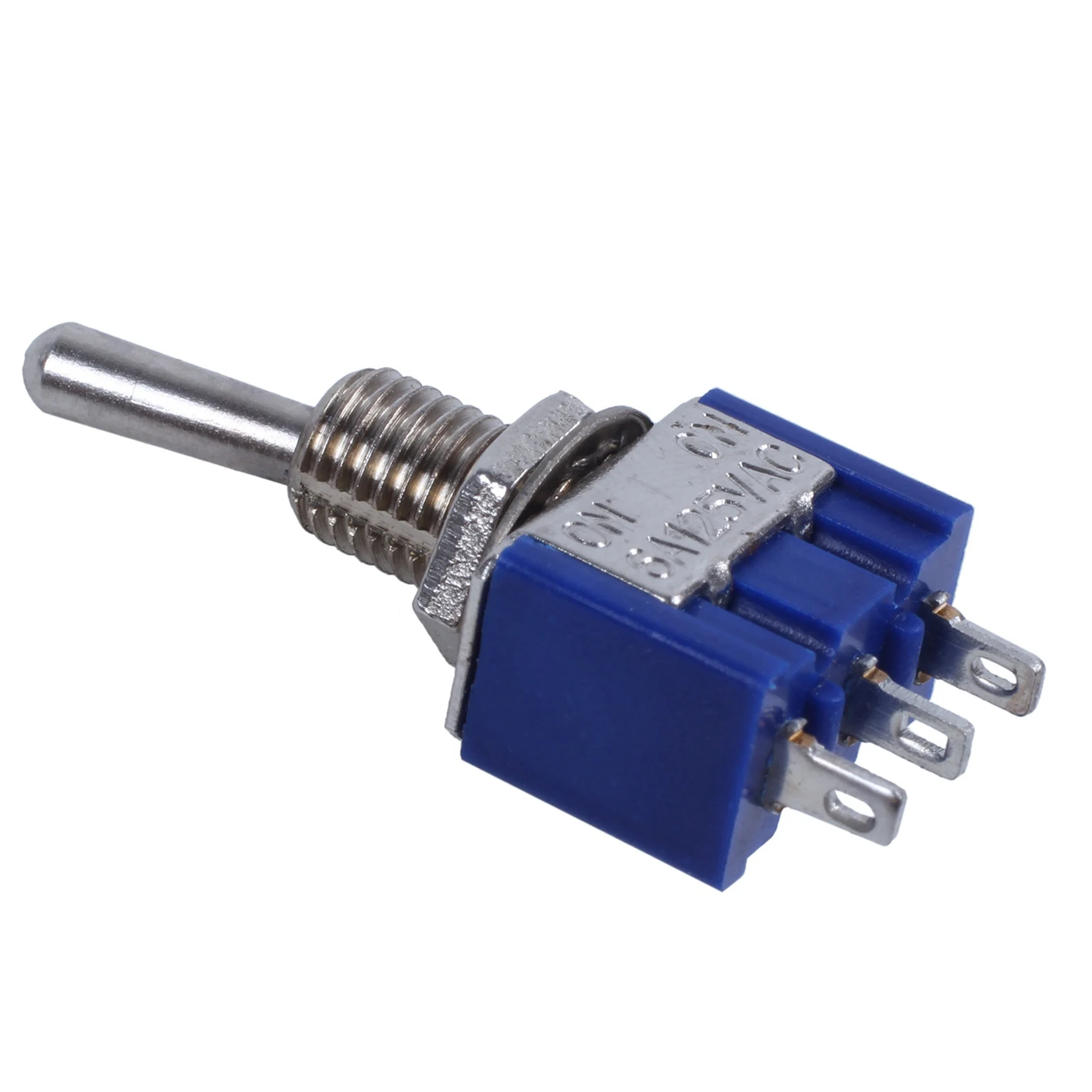 

ABPQ-10 шт. AC 3A/250 В 6A/125 В ON/ON SPDT Mini 2-позиционный тумблер с фиксацией