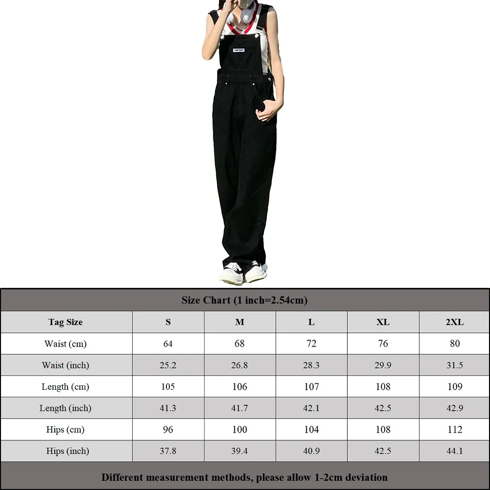 Bib overall sabuk wanita overall celana gaya Preppy Retro warna Solid pakaian kerja Y2K hitam gaya kuliah nyaman