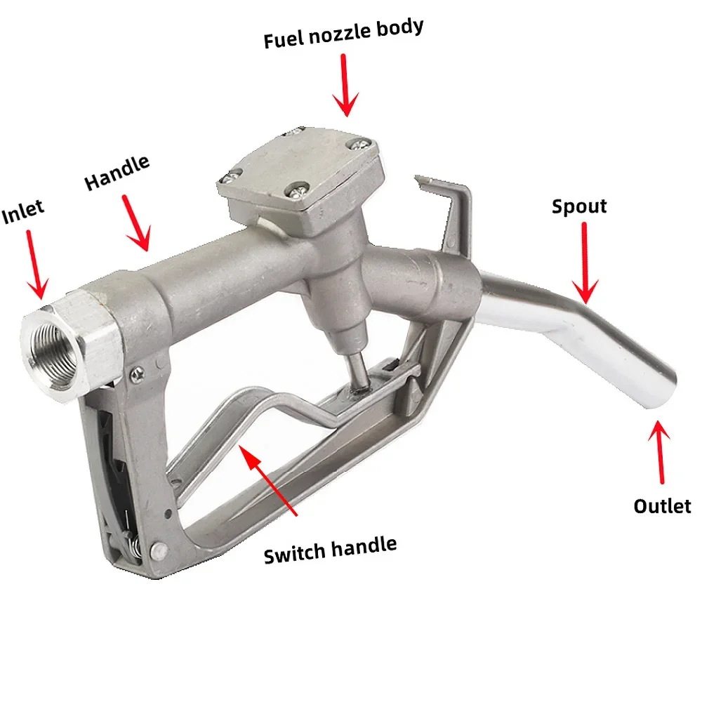 Pistola di rifornimento Diesel dell\'erogatore manuale dell\'olio combustibile da 3/4 \