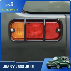 Car Lamp Hoods For Suzuki Jimny JB33 Sierra JB43 1998 2018 Rear Bumper Tail Fog Light Lamp Cover Protect Accessories