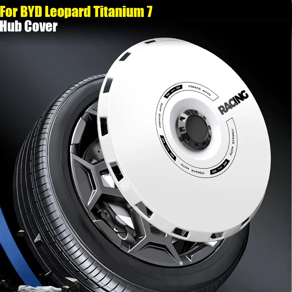 

For BYD Leopard Titanium 7 4PCS Hub Cover 19/20 Inch Right＆Left Hubcaps Auto Modified Decorative Accessories Wheel Shell