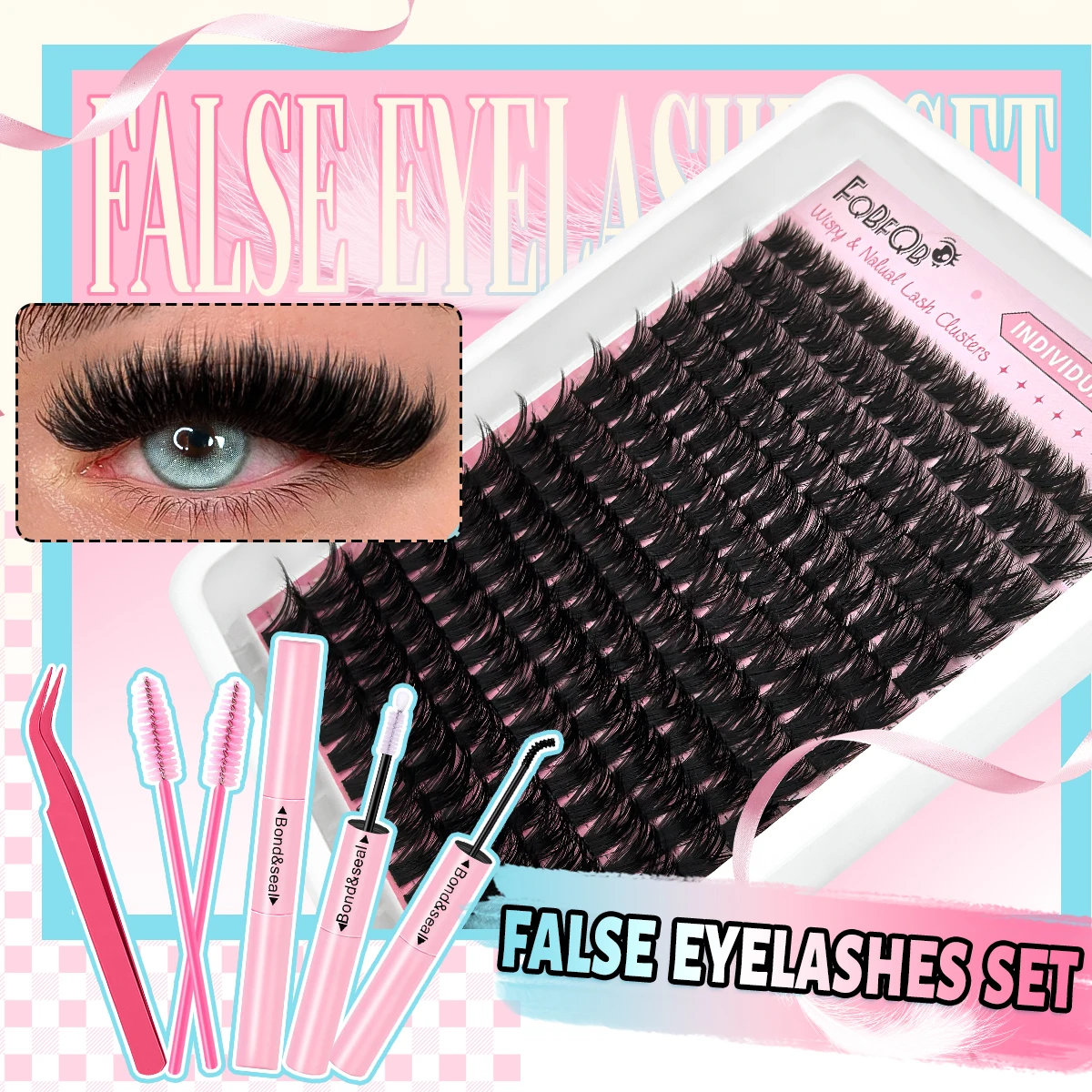 

210PCS-120D thick model 9-18mm mixed length D curvature with extensions set, suitable for DIY stage, festival and so on.