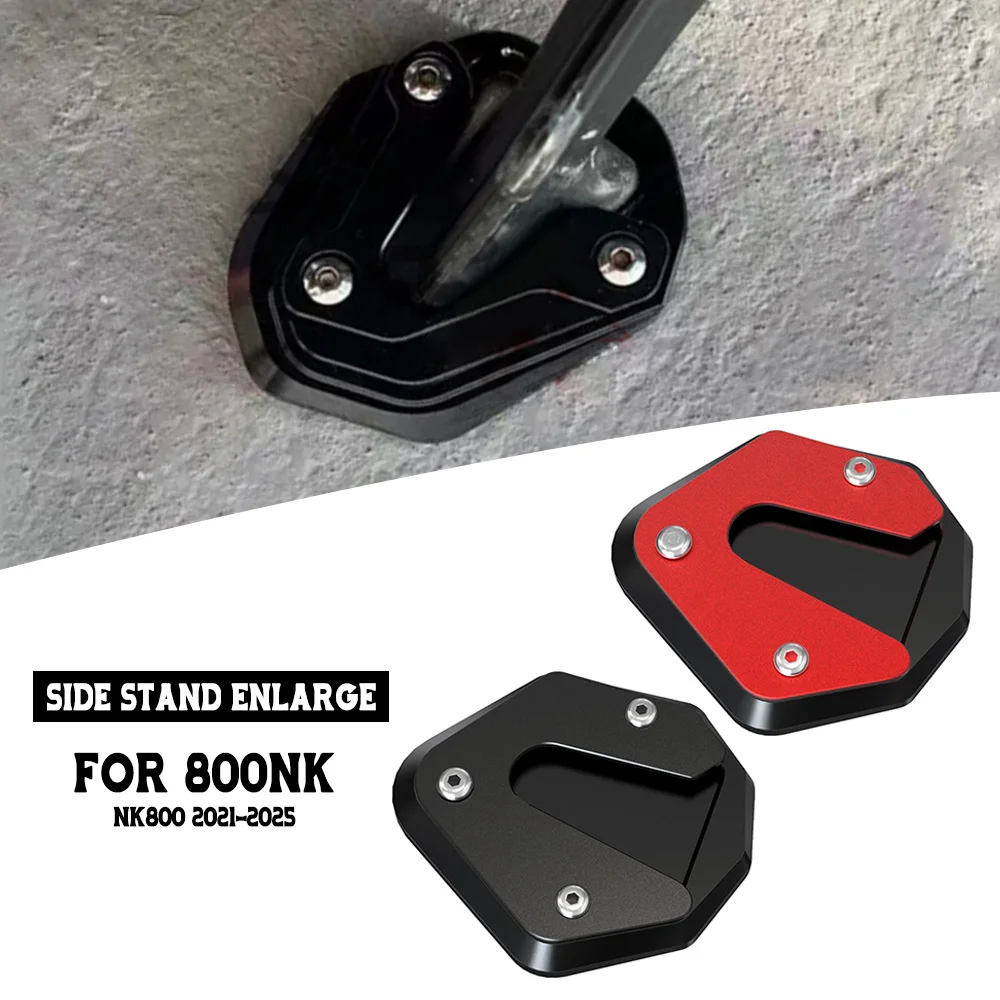 

For CFMOTO CF 800NK NK800 800 NK 2021 2022 2023 2024 2025 Motorcycle CNC Kickstand Foot Side Stand Extension Pad Support Plate