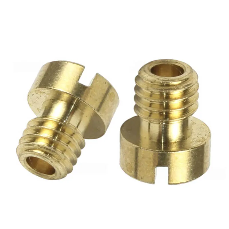 10/5pcs Carburetor Main Jet 5mm M5 Thread 5x0.75 for Dellorto SHA PHBG NC PHVA AD/DS Racing Carb JNC Injector Nozzle Size image 2