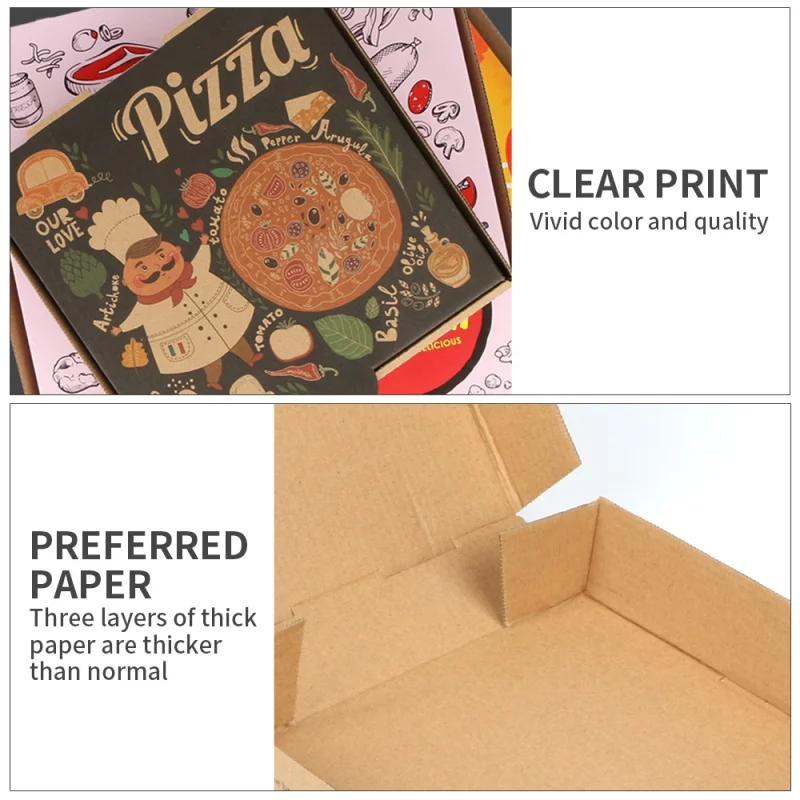 Customized productFactory Price High Quality Custom biodegradable pizza box bulk carton pizza box