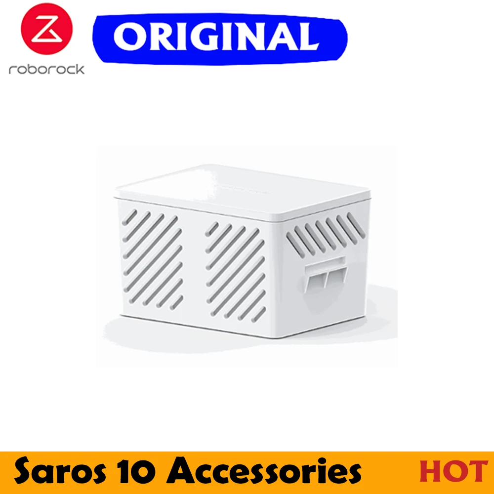 وحدة إزالة الروائح الكريهة لخزان المياه Roborock Saros 10r الأصلية ملحق roborock Qrevo Curv/Edge/Saros 10 منظف جزء مزيل العرق