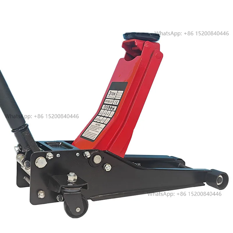 Hot Sale Dual Pump Car Jack Hydraulic Trolley Jack 3 Ton Low Profile Floor Jack