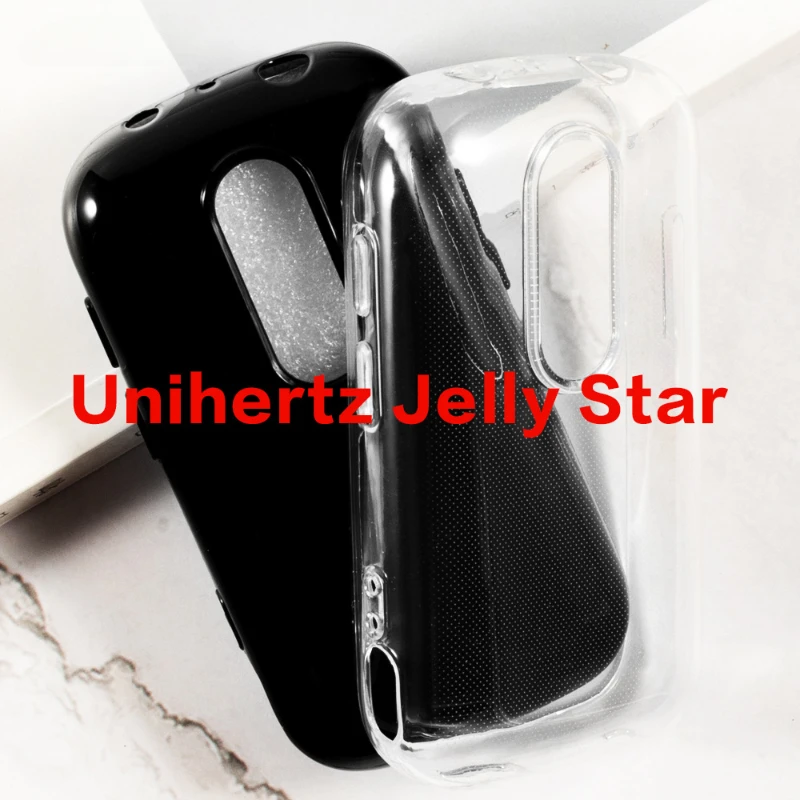 Soft TPU Phone Case For Unihertz Jelly star Cover For Unihertz Jelly star Silicone Phone Protective Back Shell Funda Coque