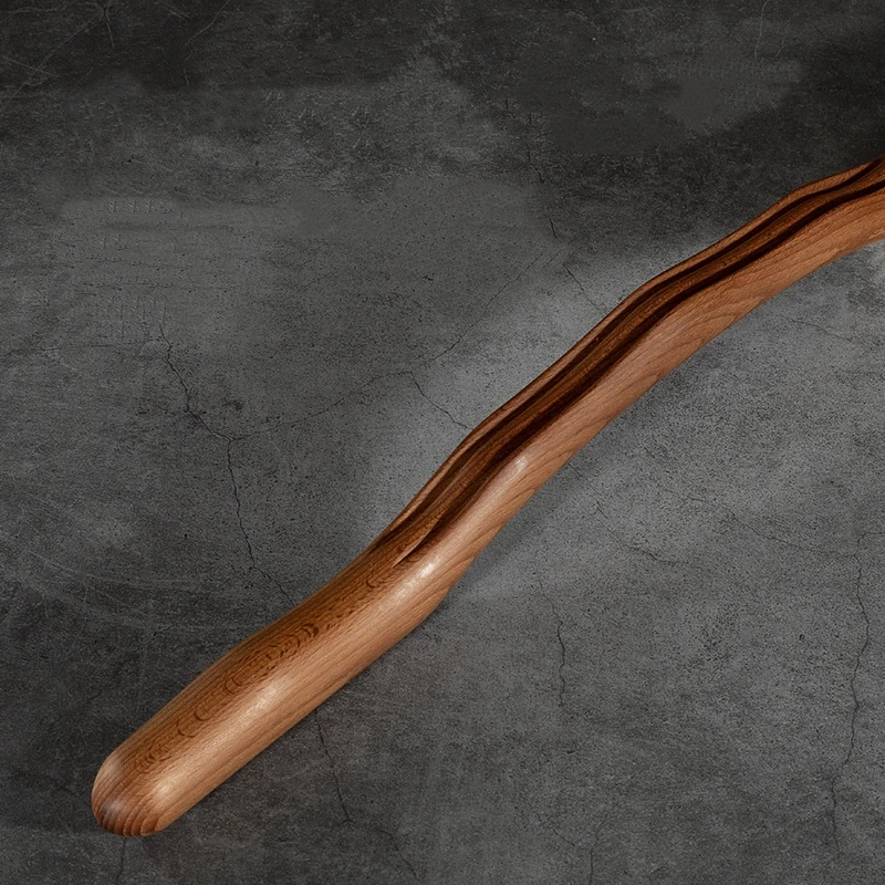 등 마사지기 구아샤 나무 스틱 마사지 도구 나무 마사지 롤러 스틱 림프 배수 마사지기 바디 쉐이핑 등 다리용