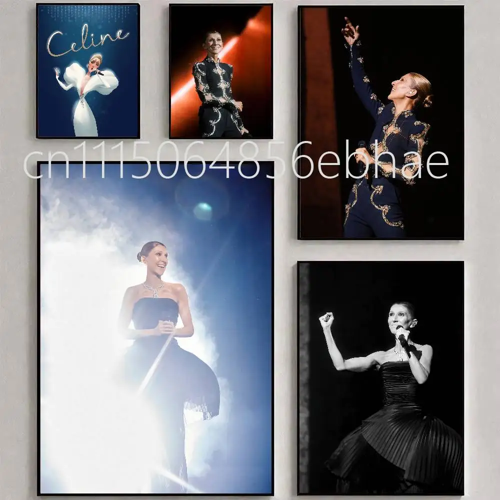 FOR CelineDion My Heart Will Go On Poster Classic poster and wall art prints are suitable for living bedroom and home