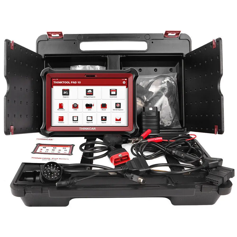 Thinktool Pad 10 Bidirectional Car Diagnostic Tool OBD2 Scanner TPMS Injector IMMO Key Coding Full System Diagnose Tool