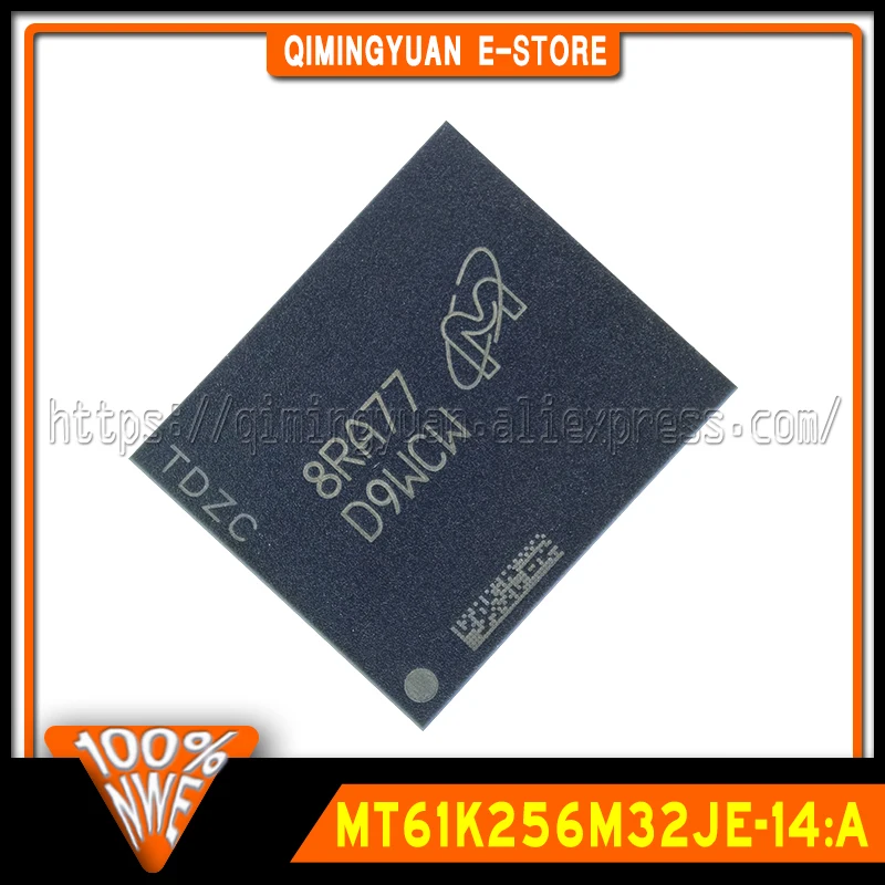 1~20PCS/LOT DDR6 MT61K256M32JE-14:A 2019+ D9WCW MT61K256M32JE-12:A D9WCR BGA 100% Brand new origina