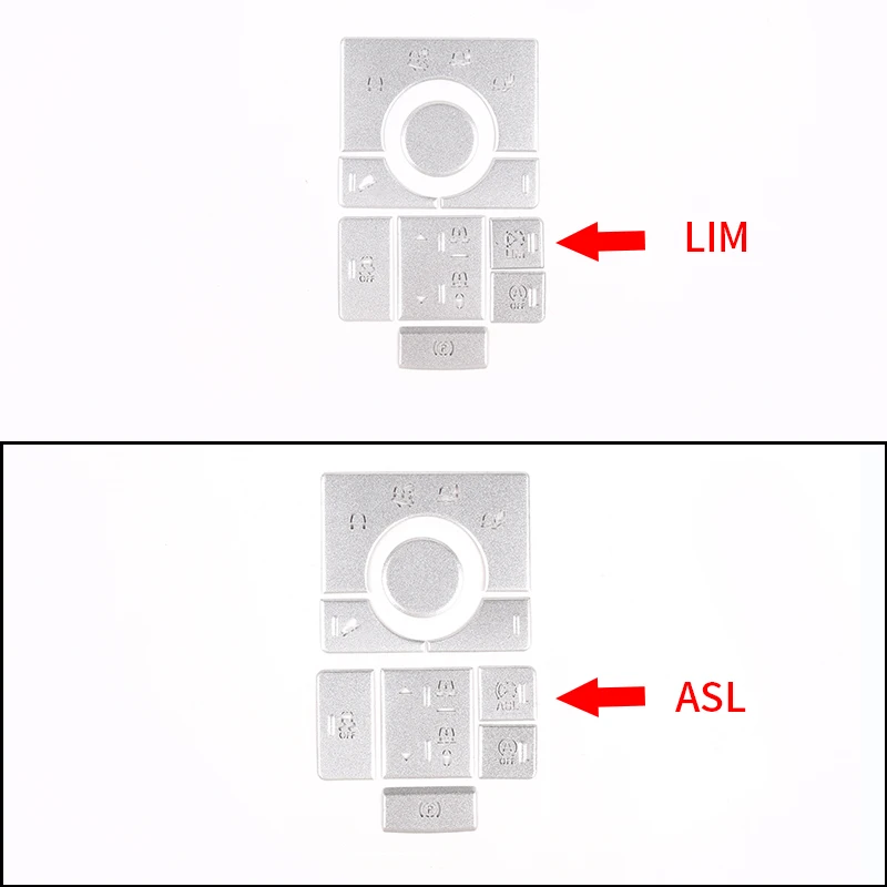 لاند روفر رينج روفر سبورت RR سبورت L494 2014 2015 2016 2017 سبيكة سيارة مركز وحدة التحكم وضع زر غطاء الكسوة الترتر #2