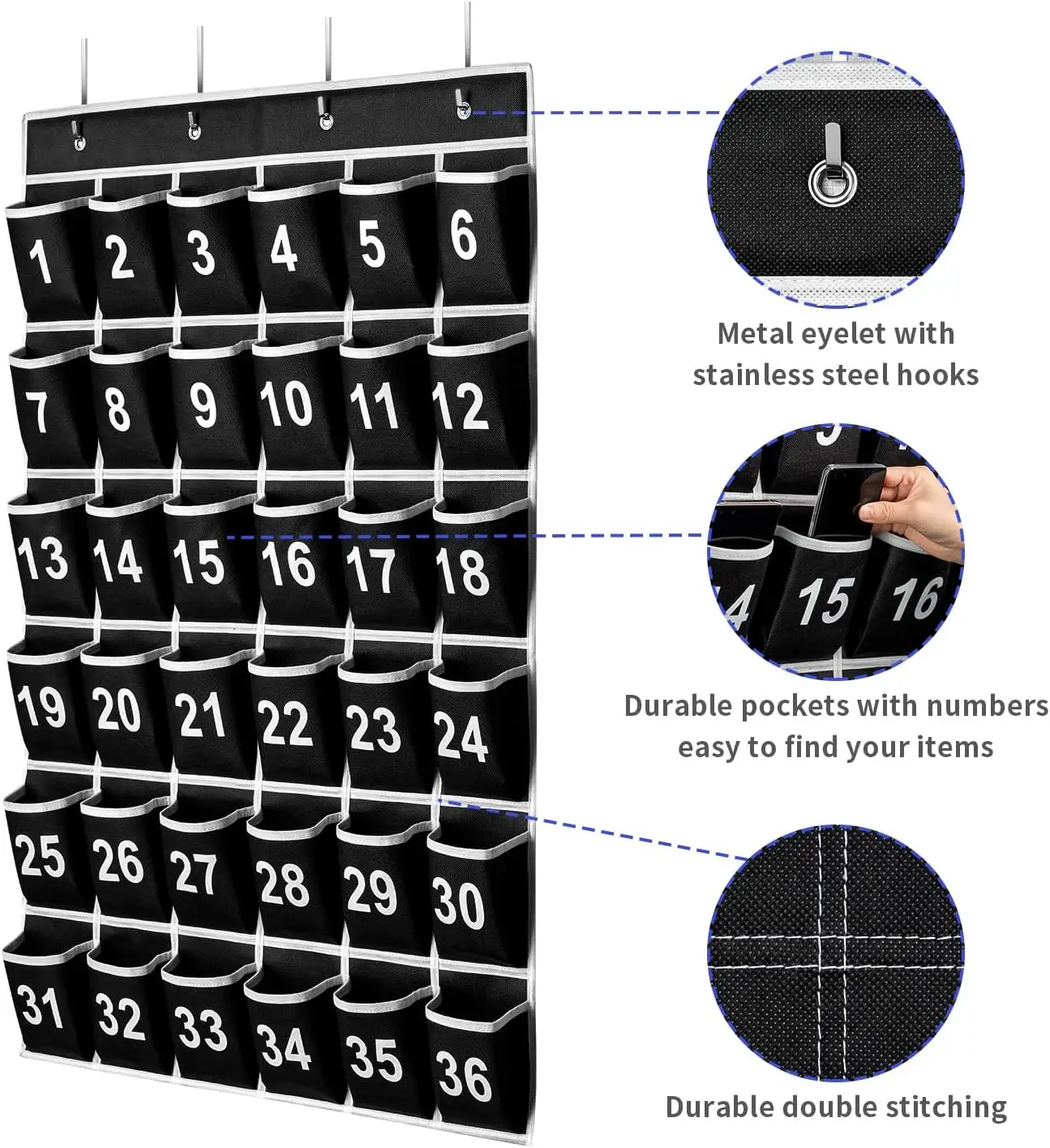 Thumbnail 4 - #45 Best Wall Hanging Organizers to Buy In 2026