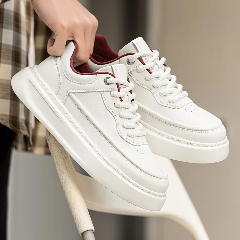 

2025 Spring New Rubber-Plastic Sole Casual Board Sneakers for Outdoor Sports - Comfortable, Soft, Slip-Resistant, Durable, and T