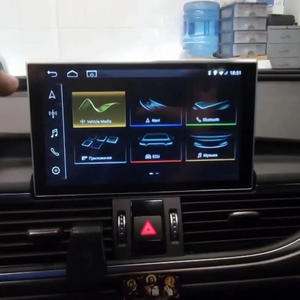 Untuk Audi A6 S6 A7 C7 RS7 RS6 S7 2012-2018 Radio Video Mobil Android Radio DVD Player Audio Multimedia GPS HD Layar Sentuh Radio