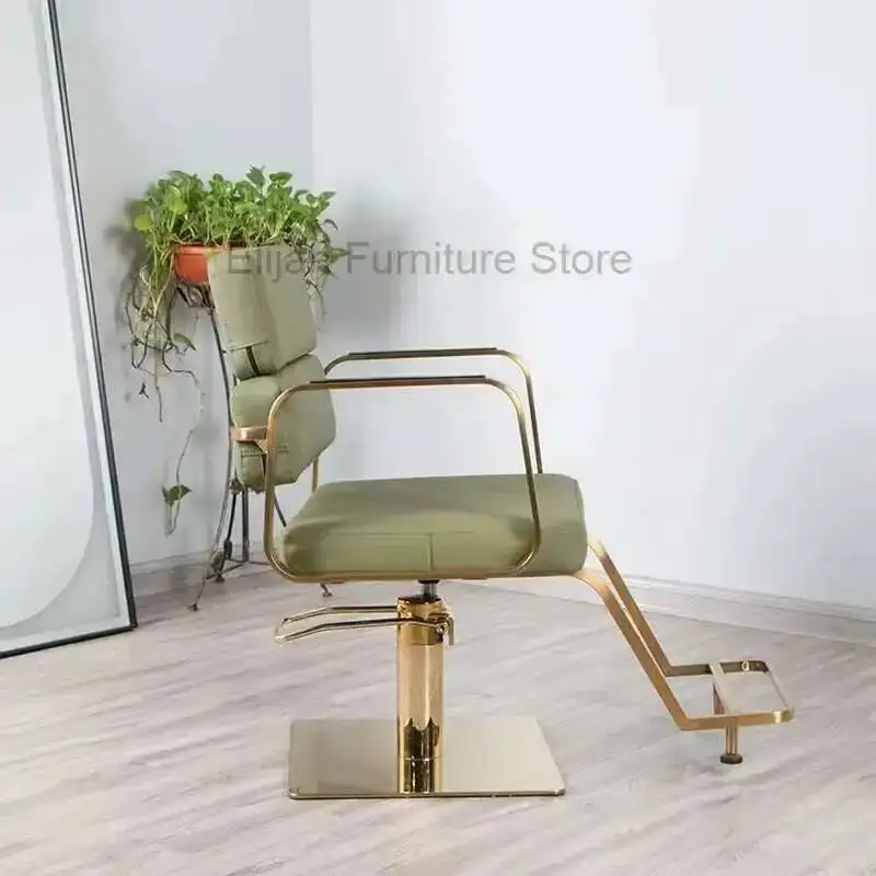 

Purpose Hydraulic Salon Simple Spa Barber Chair Luxury Chairs Hair Stylist Professional Hairdresser Nail Silla Para Estetica