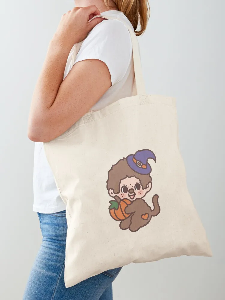 

Monchiwitch Tote Bag Candy bags Canvas shoulder bag Woman shopper bag large size bags