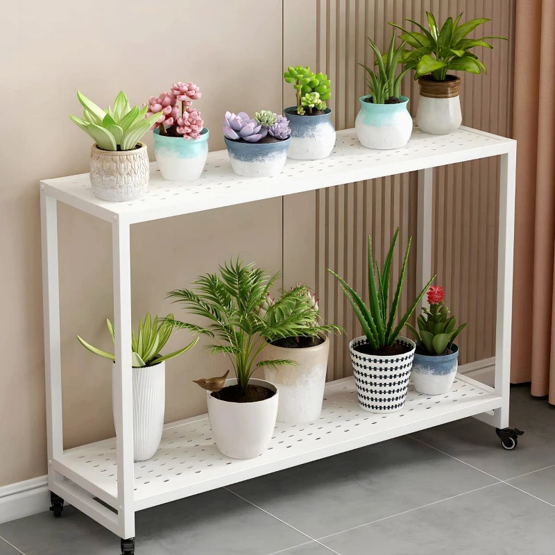 

Flower rack Balcony wrought iron flower pot bracket