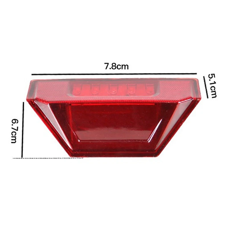 Tail Light Assembly,LED Brake Stop Lights For Polaris Ranger 2013-2016 Replacement Part 2412774