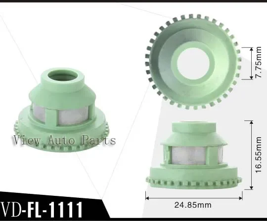 100 sets For Renault OEM 0280150698 Injector Repair & Service Kits Including Filter FKM O-Rings Plastic Cap RK-0037