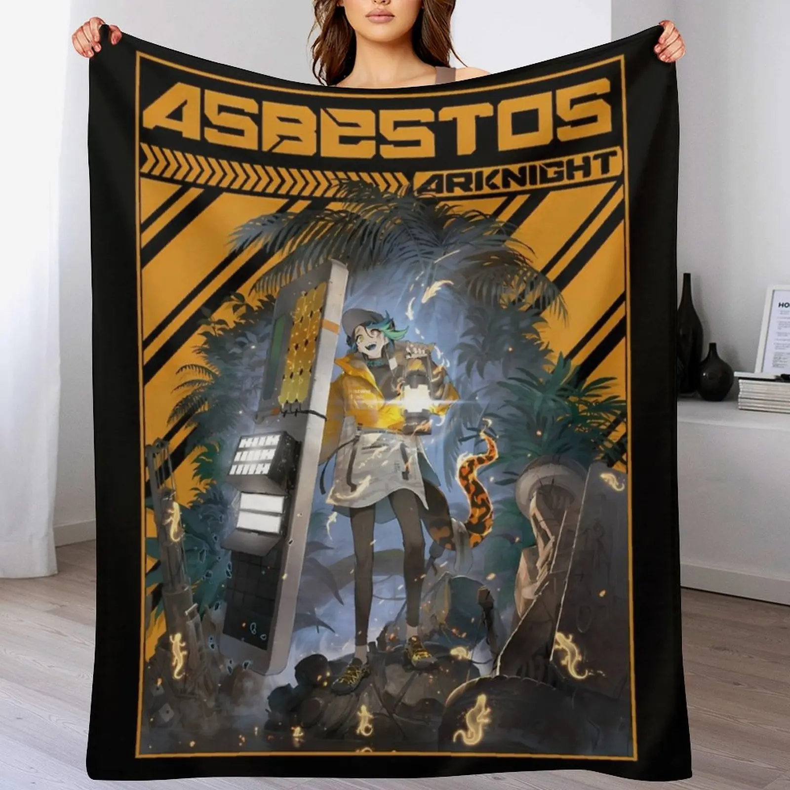 ARKNIGHTS ASBESTOS ELITE Throw Blanket