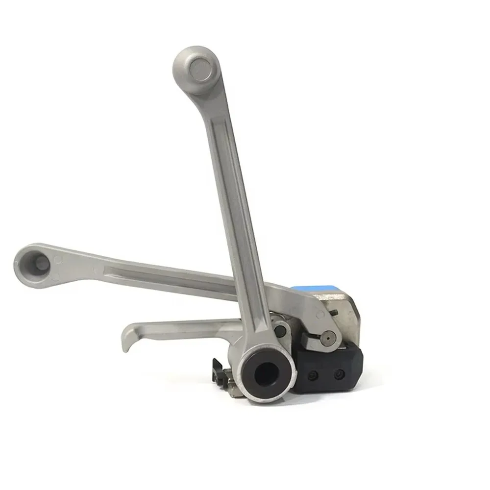 Manual 3 in 1 Steel Band Strapping Tool SG192 Stainless Metal Strip Tightening Packer Steel Strap Tensioner for