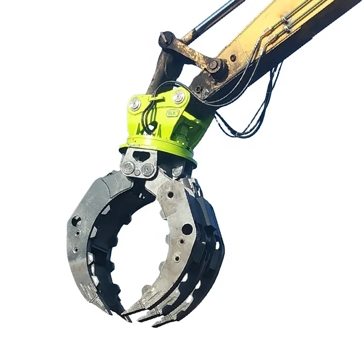 

Hydraulic Scrap Metal Grapple Rock Stone Grapple For All Excavator