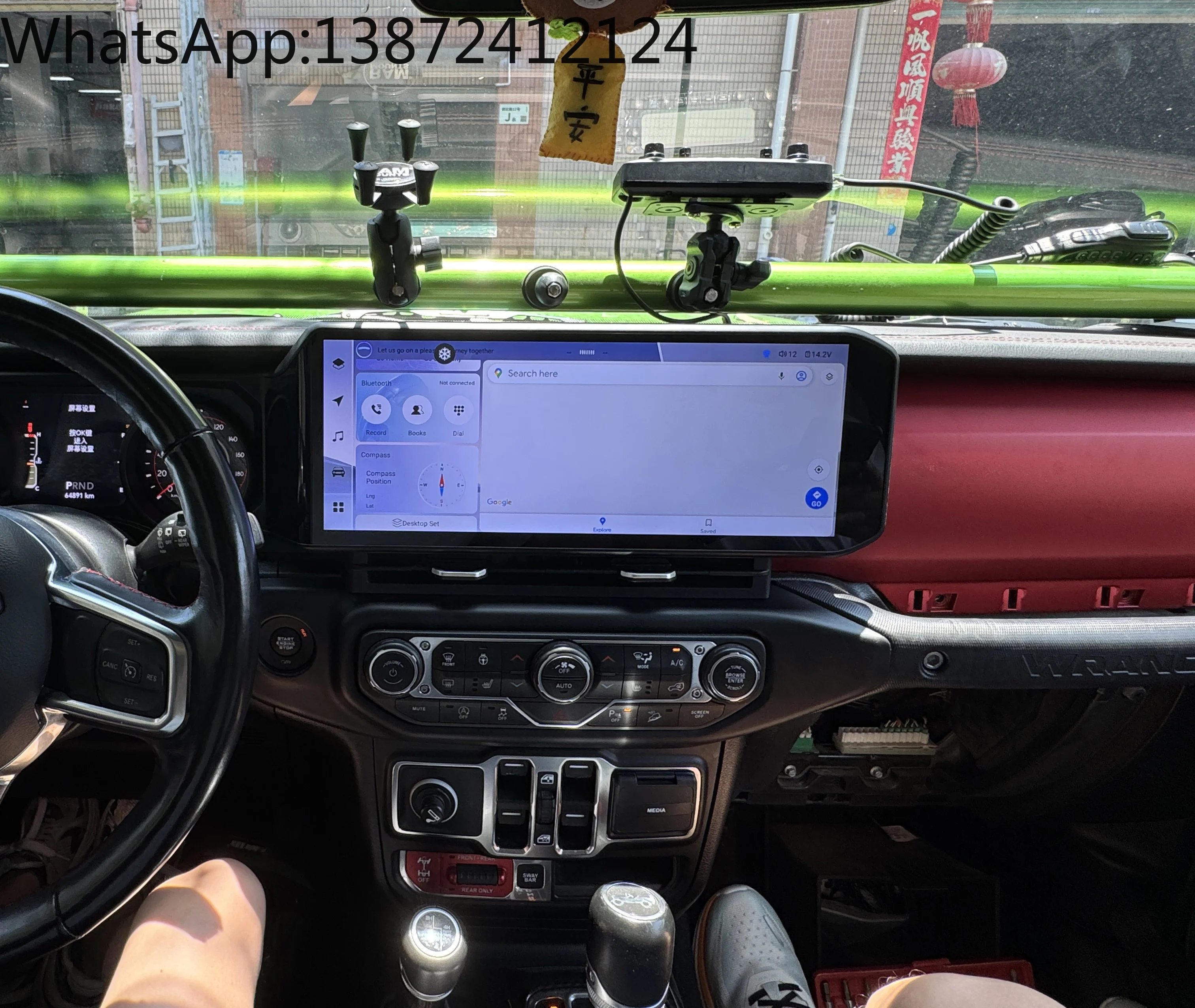 

15" Auto Radio for Jeep Wrangler JL Gladiator 18-19 GPS Navigation Car Radio Multimedia Video Player GPS Navi Carplay Head Unit