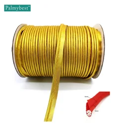 Edge Sewing Ribbon for Bias Piping, Cord Rope for DIY Patchwork Garment, Sewing Making and Trimming, Home Textile, 5m Lot